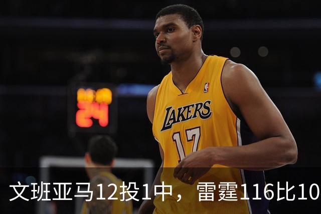 文班亚马12投1中，雷霆116比104复仇马刺